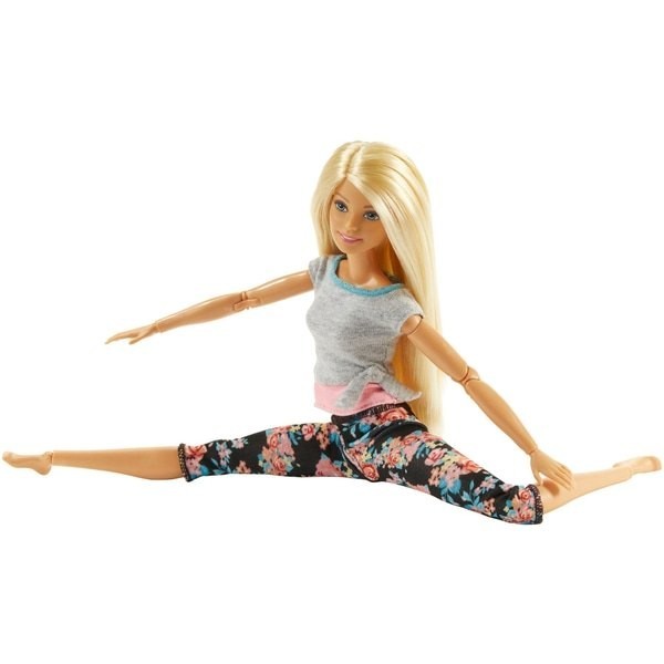 Barbie Made to Move Blonde Figurine