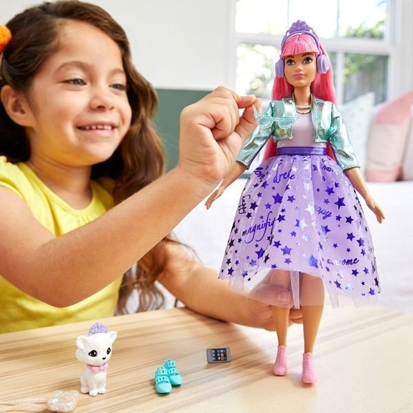 Markdown - Barbie Little Princess Experience Deluxe Princess Or Queen Daisy Toy - Sale-A-Thon Spectacular:£17