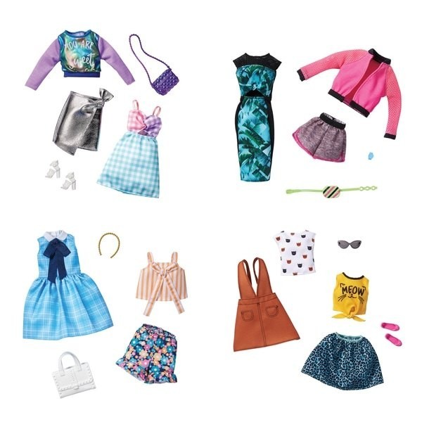Sale - Barbie Fashion Trend 2-Pack Variety - Christmas Clearance Carnival:£12