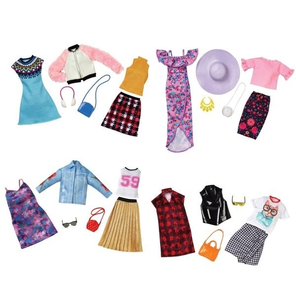 January Clearance Sale - Barbie Fashion Trend 2-Pack Variety - Sale-A-Thon Spectacular:£13