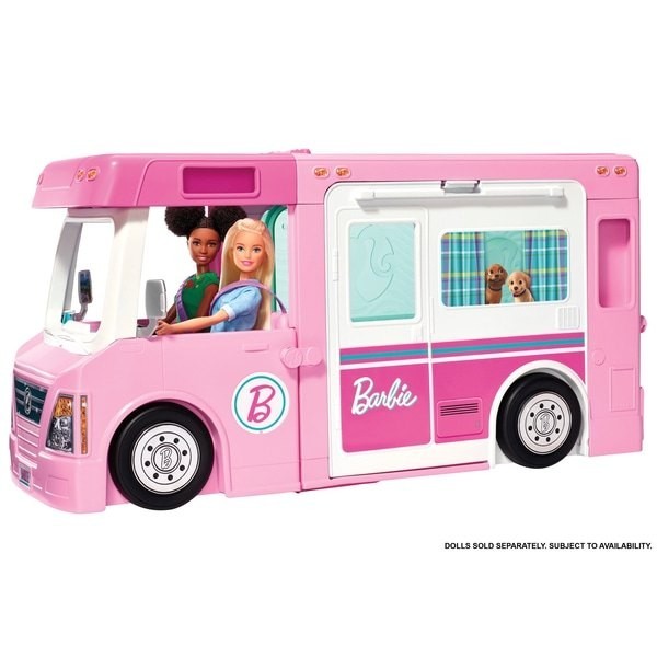 Discount - Barbie 3-in-1 DreamCamper as well as Extras - Cyber Monday Mania:£59