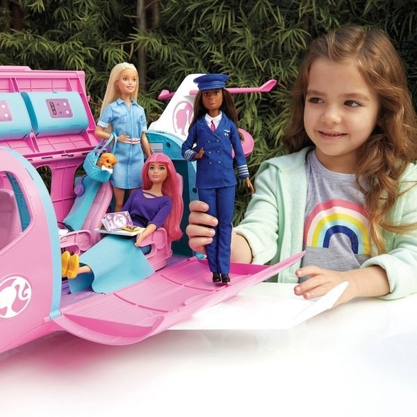 Mega Sale - Barbie Dreamplane Playset - Two-for-One Tuesday:£55[cob9493li]