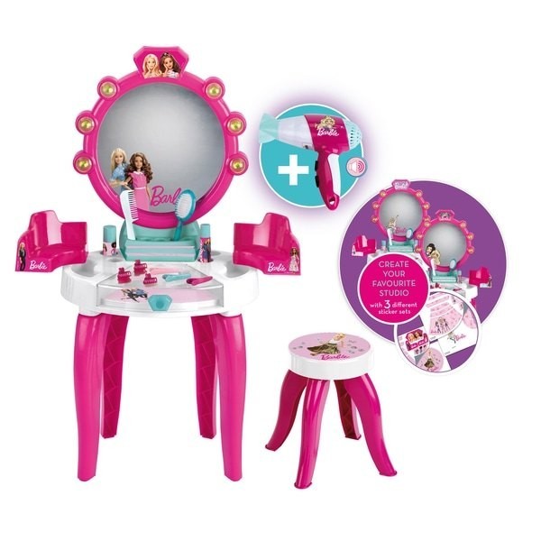 Free Gift with Purchase - Barbie Vanity Desk - Liquidation Luau:£29