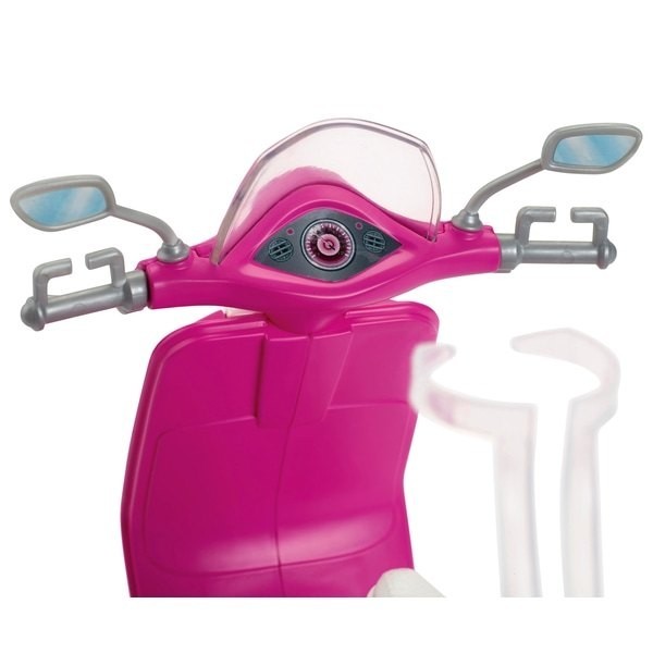 Barbie Dolly and Mobility Scooter