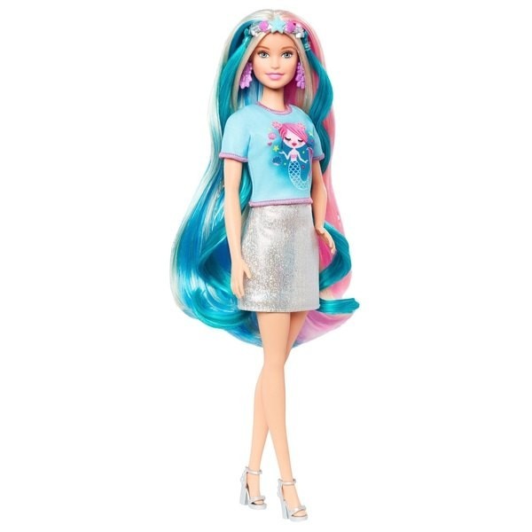 June Bridal Sale - Barbie Dream Hair Figure - Super Sale Sunday:£19