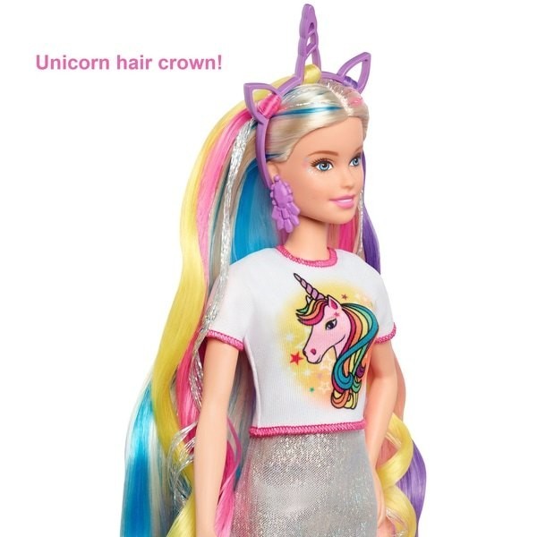 Barbie Fantasy Hair Figure