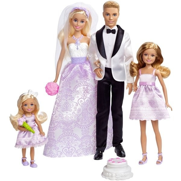 All Sales Final - Barbie Wedding Celebration Ability Put - Christmas Clearance Carnival:£29[cob9520li]