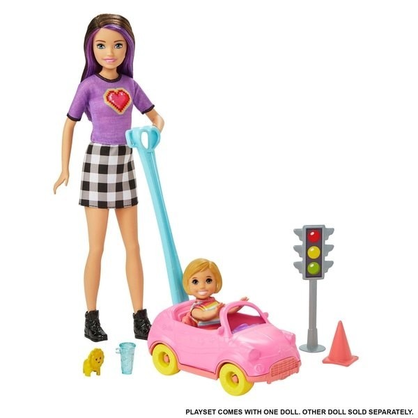 Barbie Captain Babysitters Equipment Array