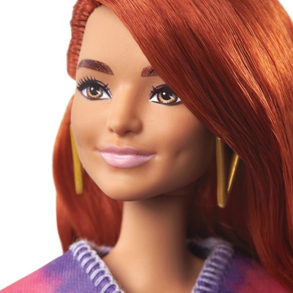 Barbie Fashionista Figurine 141 Connection Dye Gown