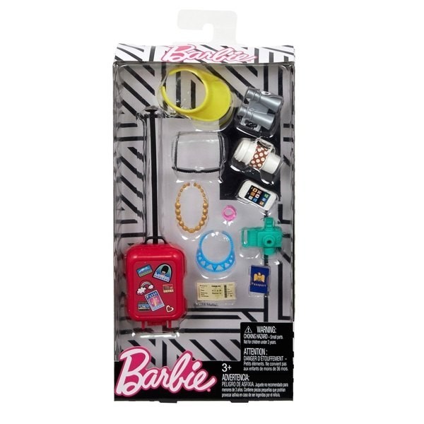 Markdown Madness - Barbie Equipment Assortment - President's Day Price Drop Party:£7[jcb9556ba]