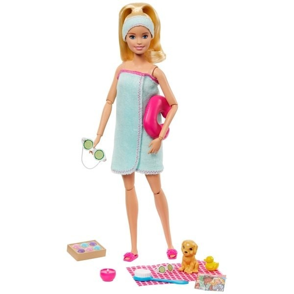 August Back to School Sale - Barbie Well-being Health Spas Doll - Weekend:£19