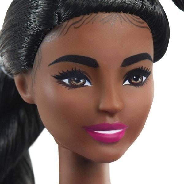 Barbie Fashionista Doll 146 Superstar Publish Denim Dress