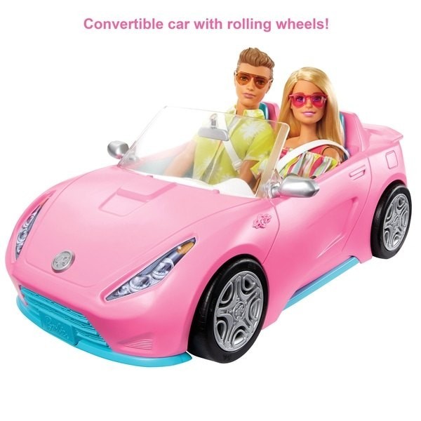 Winter Sale - Barbie Seaside Exciting Playset with Dolls Swimming Pool as well as Cars And Truck - Give-Away:£34[jcb9567ba]