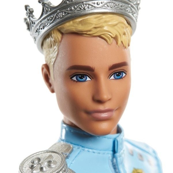 No Returns, No Exchanges - Barbie Little Princess Experience Royal Prince Ken Doll - One-Day Deal-A-Palooza:£10