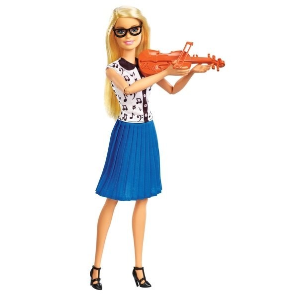 End of Season Sale - Barbie Careers Instructor Figure Music Playset - Curbside Pickup Crazy Deal-O-Rama:£19