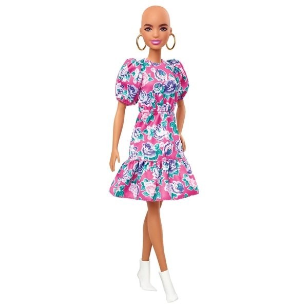 Barbie Fashionista Toy 150 with Peplum Dress