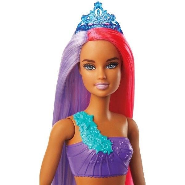Barbie Dreamtopia Mermaid Figure - Purple and Pink