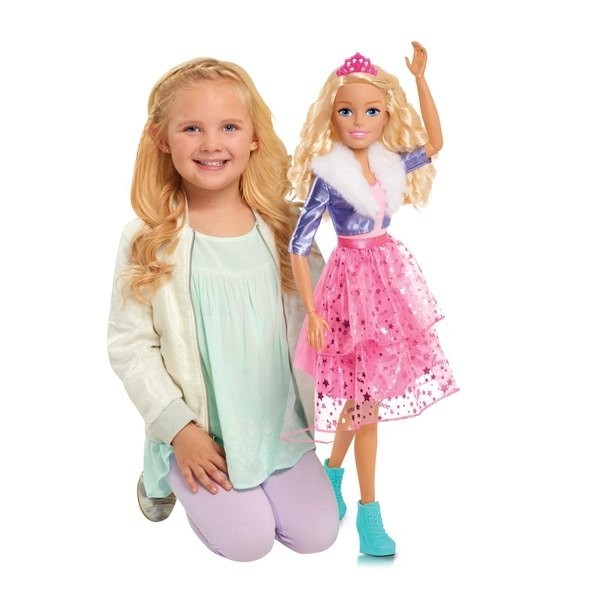 Barbie Princess Or Queen Adventures Blond Friend Dolly