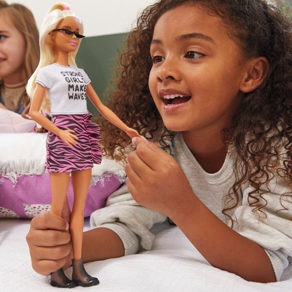 January Clearance Sale - Barbie Fashionista Doll 148 Powerful Girls Make Surges - Spree-Tastic Savings:£9