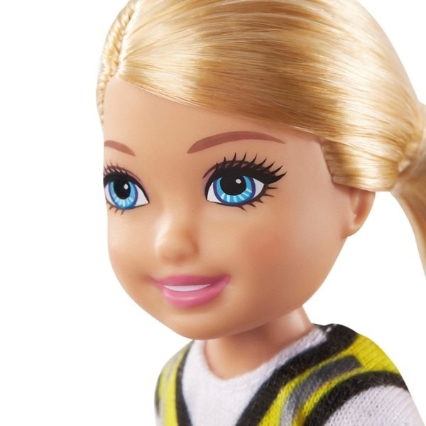Barbie Chelsea Job Figurine - Building Contractor