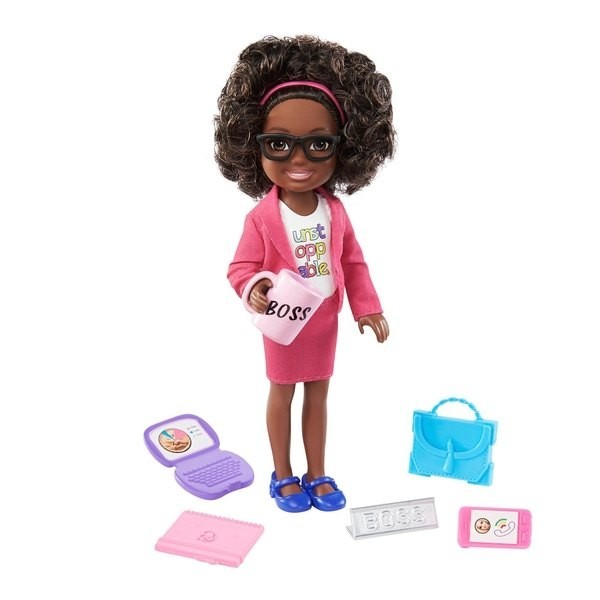 Price Crash - Barbie Chelsea Occupation Figure - Businessperson - Surprise:£9