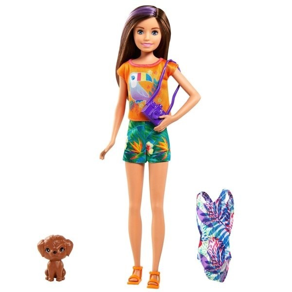 Stocking Stuffer Sale - Barbie and also Chelsea The Lost Birthday Party - Skipper Toy and also Accessories - One-Day:£19