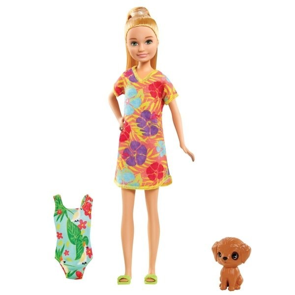 Barbie as well as Chelsea The Lost Birthday - Stacie Figure and Equipment