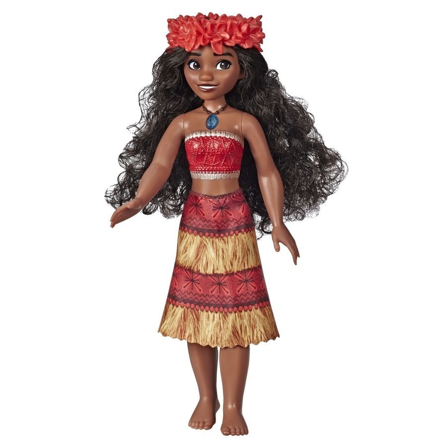 Disney Princess Or Queen Vocal Singing Doll - Moana