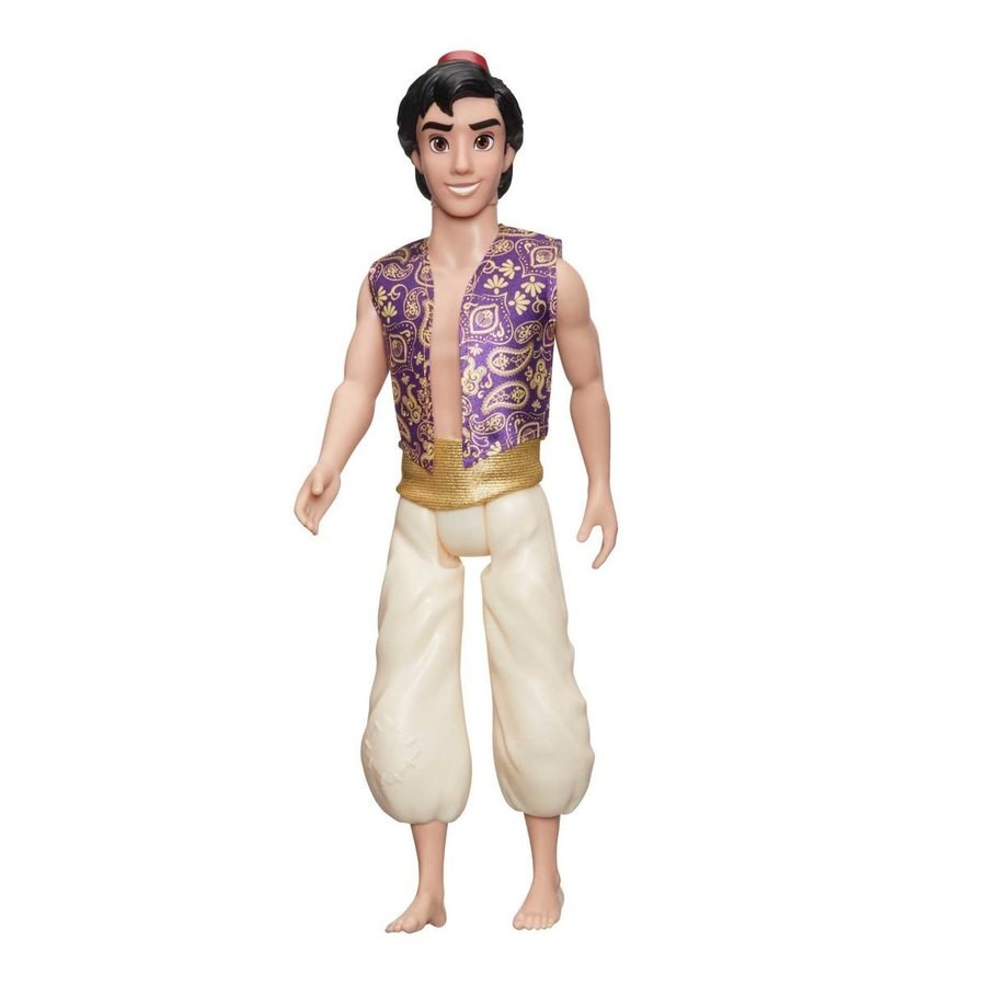 Shop Now - Disney Princess Doll - Aladdin - Bonanza:£10