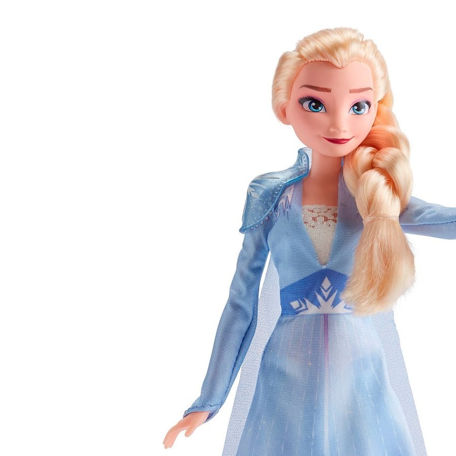 Halloween Sale - Disney Frozen 2 Dolly - Elsa - Web Warehouse Clearance Carnival:£12