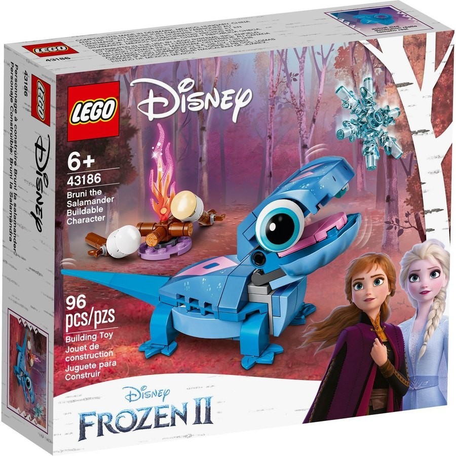 Unbeatable - LEGO Disney Princess Or Queen Bruni the Salamander Buildable Personality - 43186 - Online Outlet X-travaganza:£9