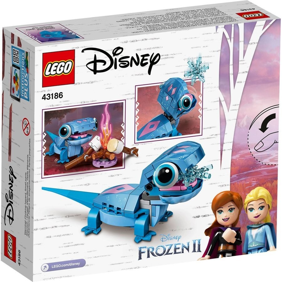 Cyber Monday Sale - LEGO Disney Little Princess Bruni the Salamander Buildable Character - 43186 - Reduced-Price Powwow:£9[jcb9623ba]