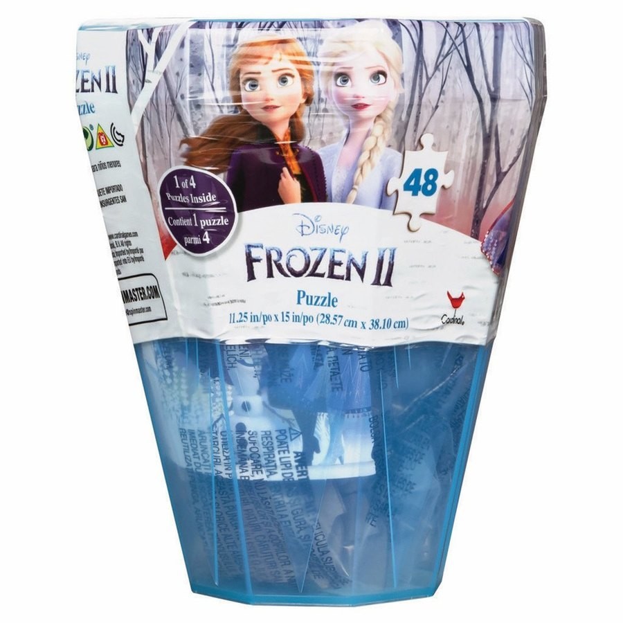 50% Off - Disney Frozen 2 - Shock 48pc Problem (Designs Differ) - Online Outlet Extravaganza:£8[cob9624li]