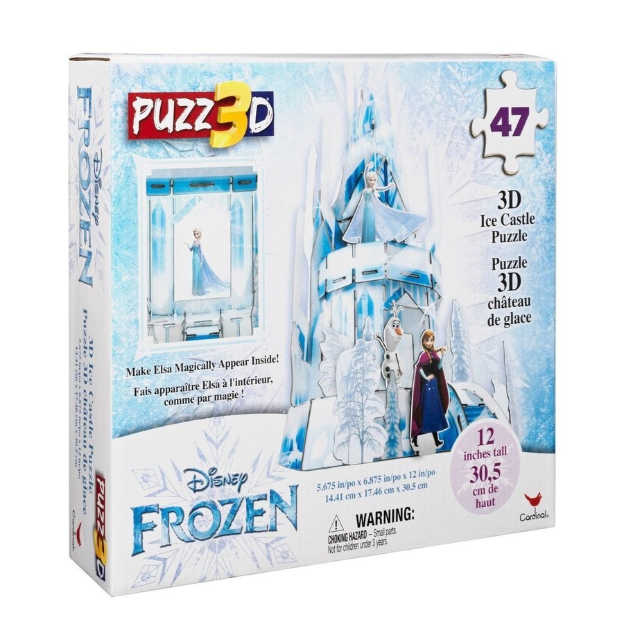 80% Off - Disney Frozen 2: 3D Plastic Hologram 47pc Puzzle - Crazy Deal-O-Rama:£12