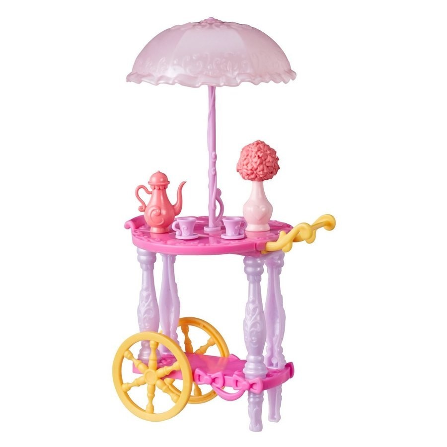 Disney Little Princess Dolls Herbal Tea Cart