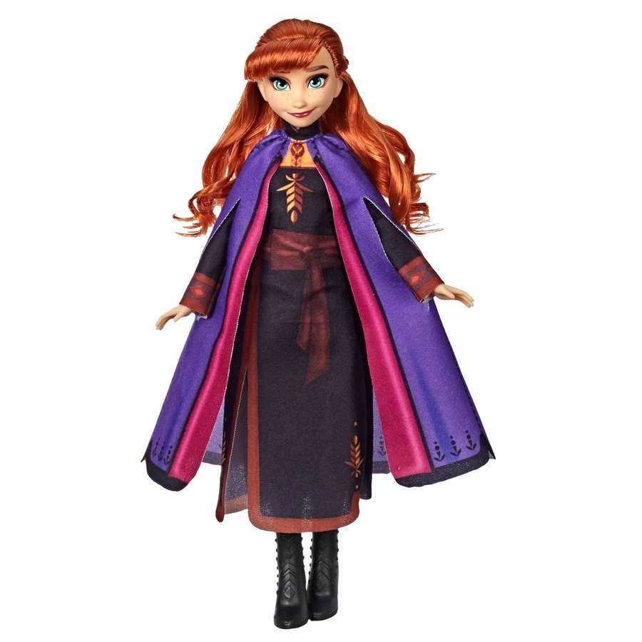 Late Night Sale - Disney Frozen 2 - Anna Manner Figurine - End-of-Season Shindig:£11