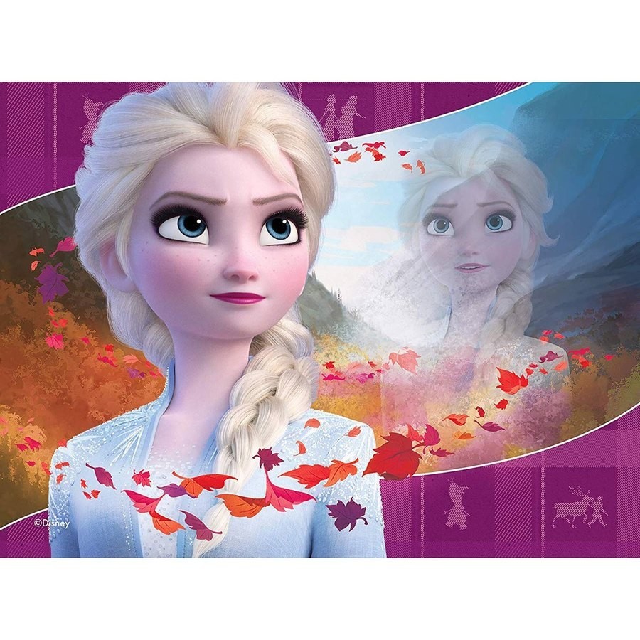 Christmas Sale - Ravensburger Disney Frozen 4 in a Carton Puzzle - Hot Buy Happening:£5
