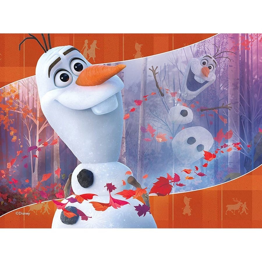 Exclusive Offer - Ravensburger Disney Frozen 4 in a Container Problem - Mid-Season Mixer:£5[cob9648li]