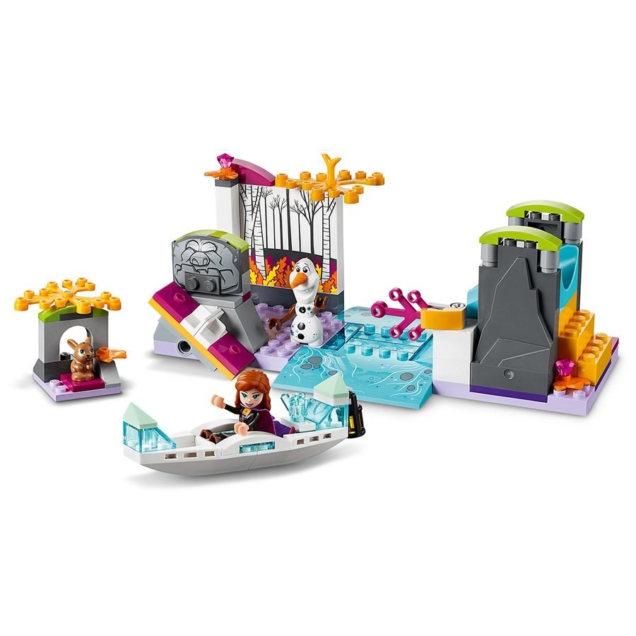 July 4th Sale - LEGO Disney Frozen II Anna's Canoe Trip Playset - 41165 - Thanksgiving Throwdown:£19[sab9657nt]