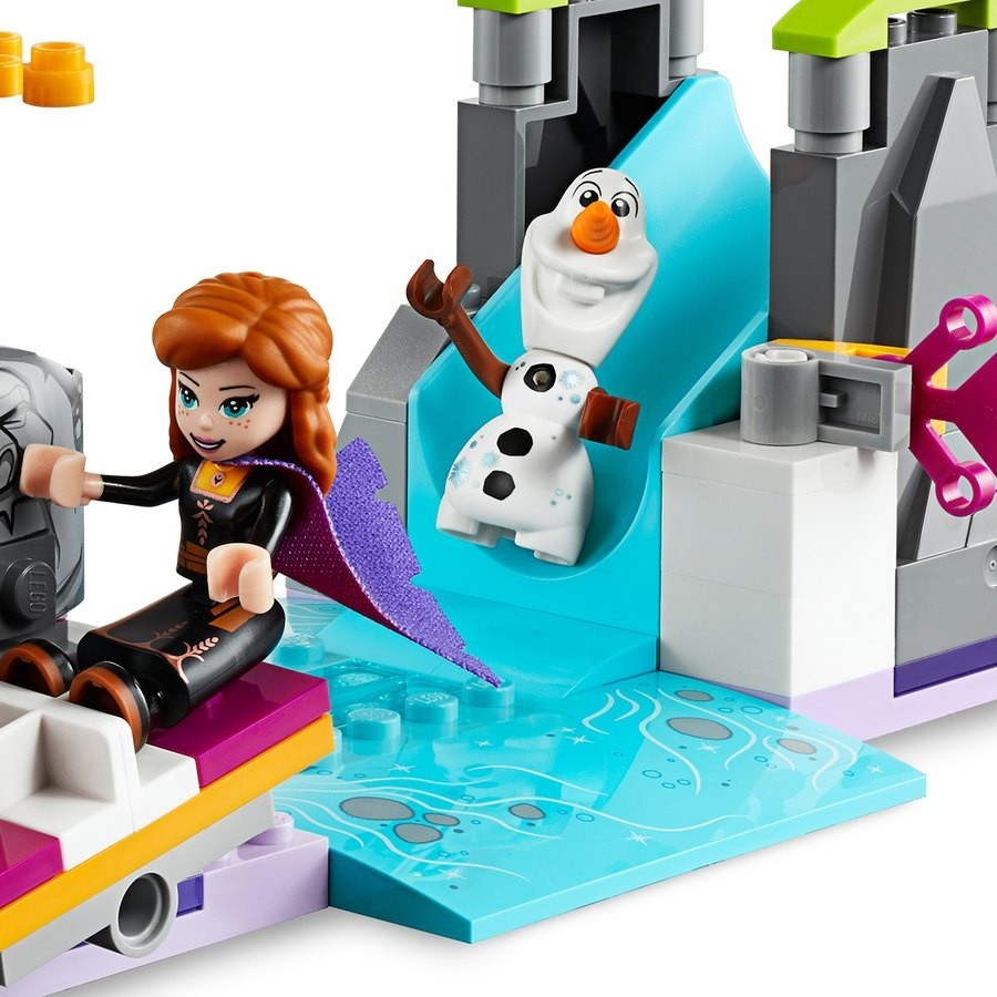 May Flowers Sale - LEGO Disney Frozen II Anna's Kayak Expedition Playset - 41165 - Spree-Tastic Savings:£18