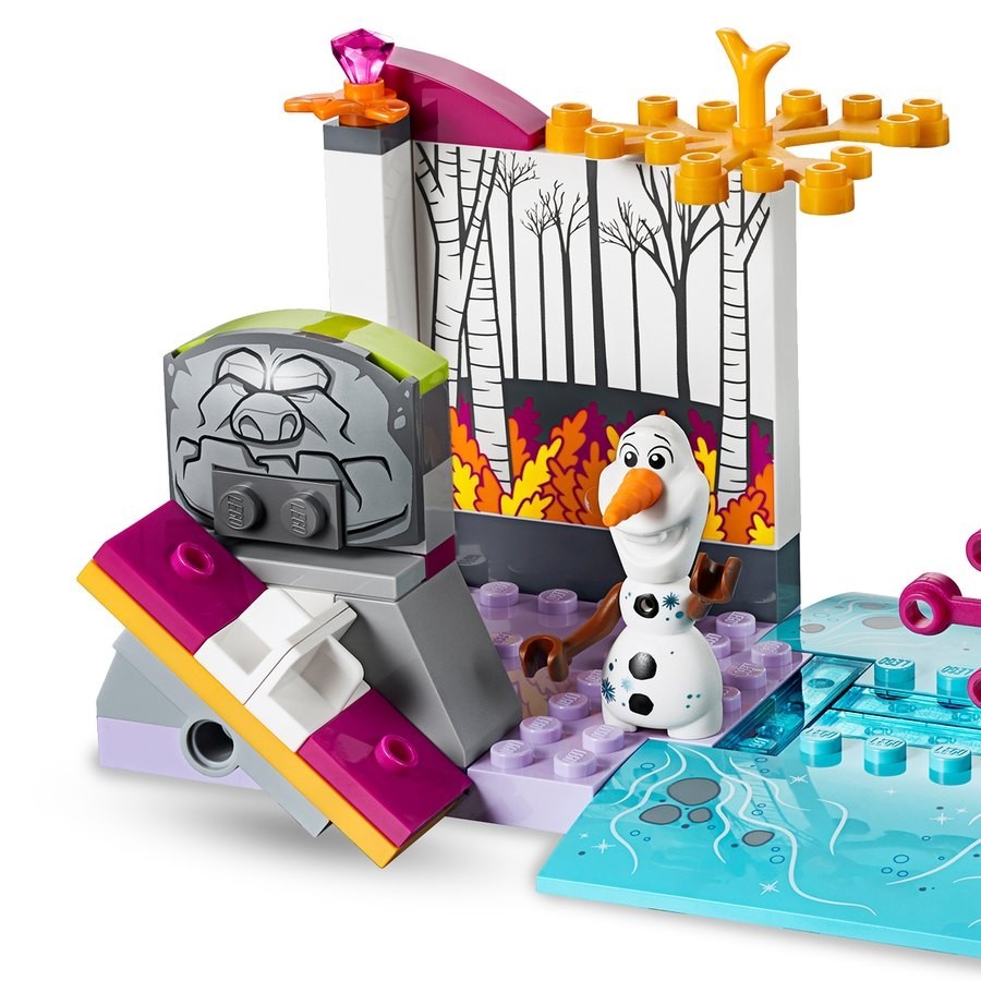 July 4th Sale - LEGO Disney Frozen II Anna's Canoe Trip Playset - 41165 - Thanksgiving Throwdown:£19[sab9657nt]