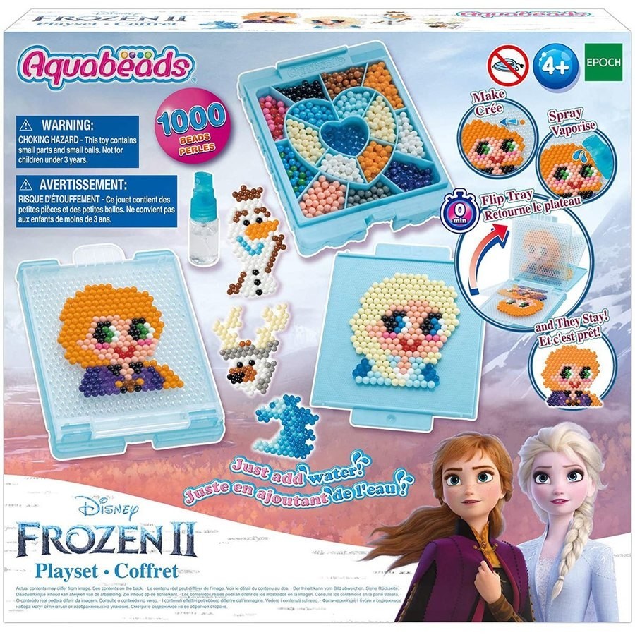 January Clearance Sale - Disney Frozen 2 Aquabeads Playset - Extravaganza:£26