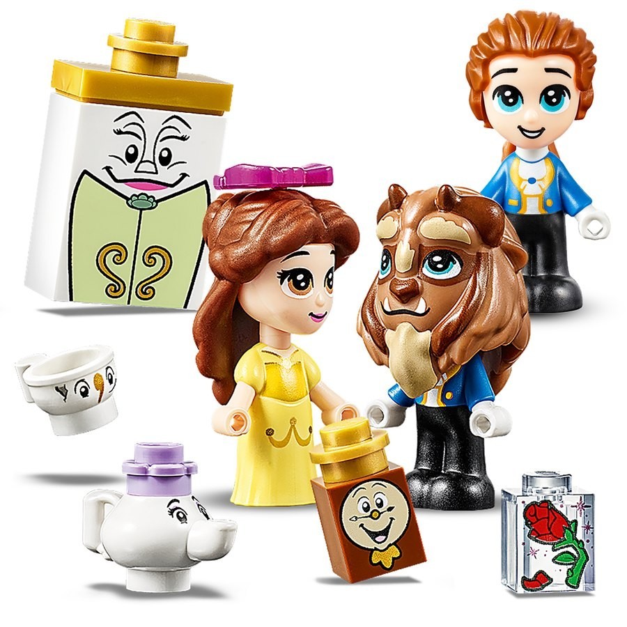 Cyber Monday Sale - LEGO Disney Princess or queen Belle's Storybook Adventures - 43177 - Mid-Season:£19[cob9663li]