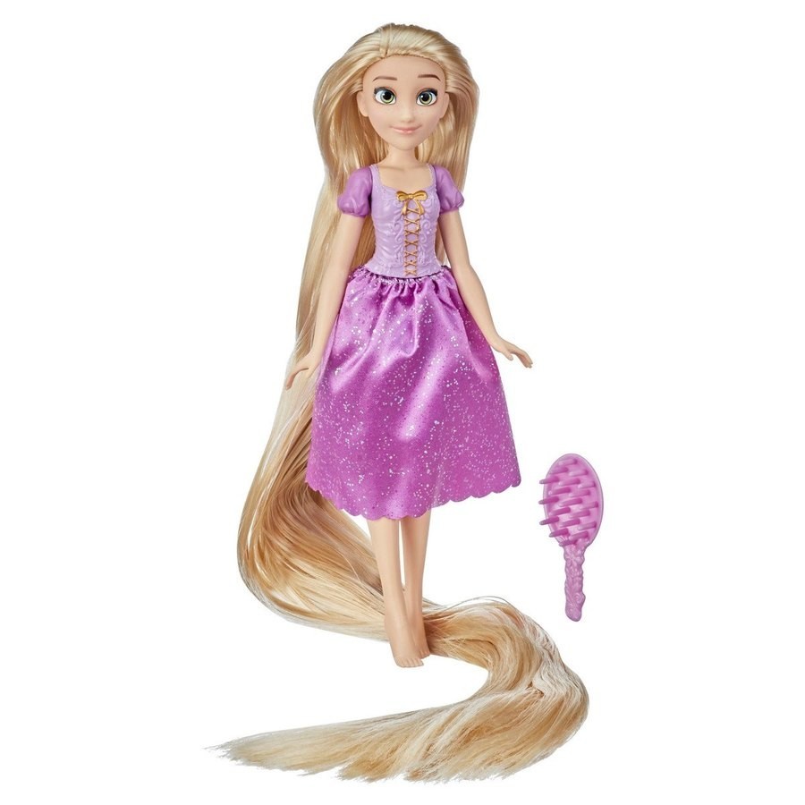 New Year's Sale - Disney Princess Doll - Locks Rapunzel - E-commerce End-of-Season Sale-A-Thon:£18