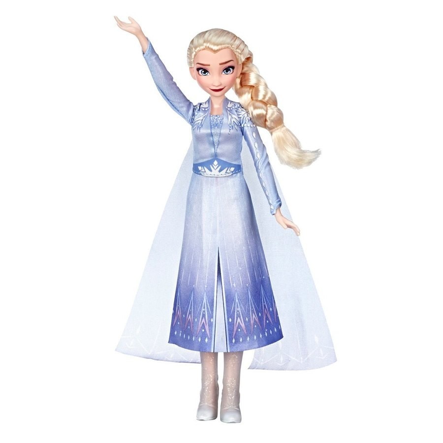 Disney Frozen 2 - Vocal Singing Elsa Manner Figure