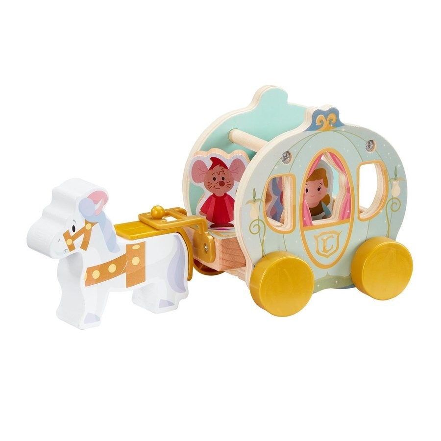 Pre-Sale - Disney Little princess Cinderella's Timber Pumpkin Carriage Establish - Extraordinaire:£20