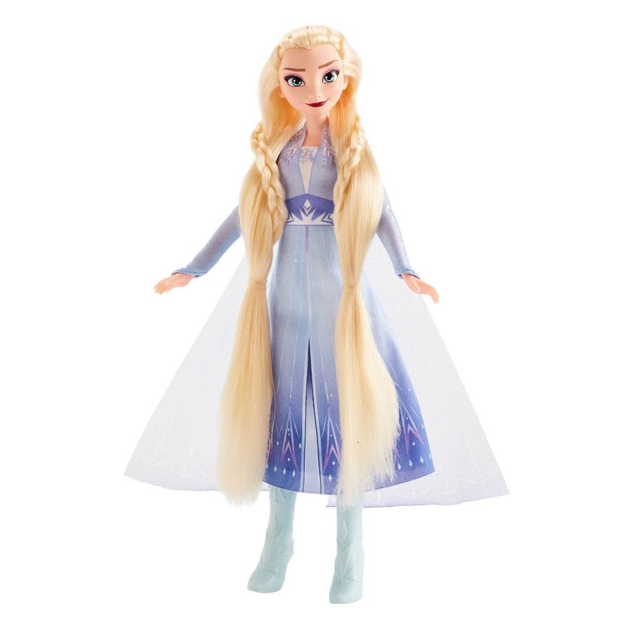 May Flowers Sale - Disney Frozen 2 - Sis Styles Elsa Manner Figure - Spring Sale Spree-Tacular:£25