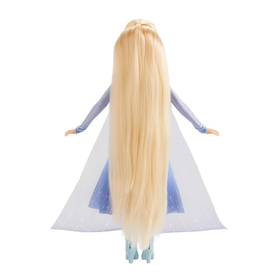 Holiday Gift Sale - Disney Frozen 2 - Sis Styles Elsa Style Figurine - Give-Away:£25[chb9670ar]