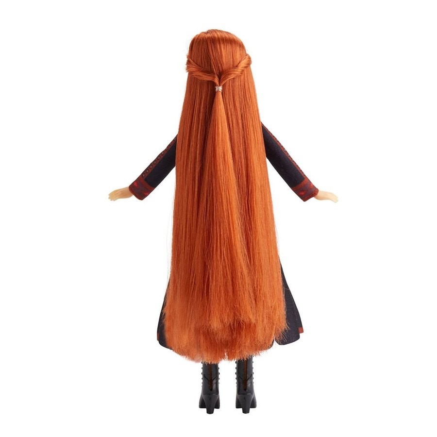 October Halloween Sale - Disney Frozen 2 - Sibling Styles Anna Style Figurine - Web Warehouse Clearance Carnival:£24[cob9672li]