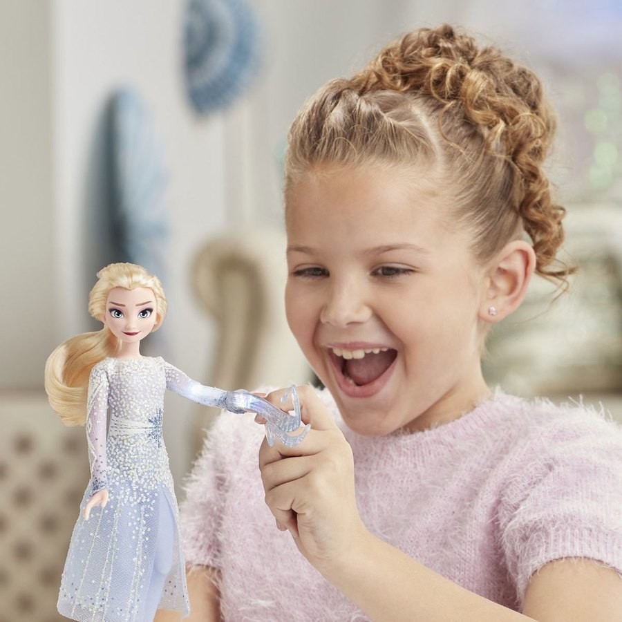 Exclusive Offer - Disney Frozen 2 Wonderful Exploration Toy - Elsa - Thrifty Thursday Throwdown:£26